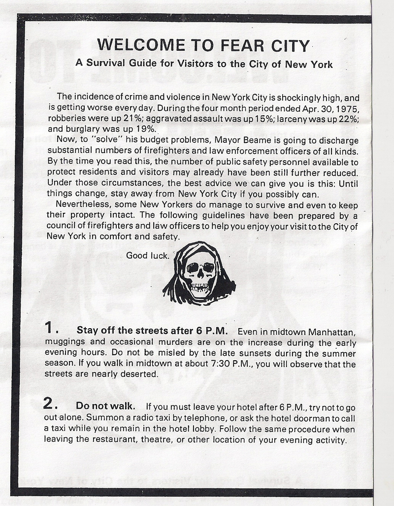 Illustration for article titled Remember when New York City was a festering slime bowl...